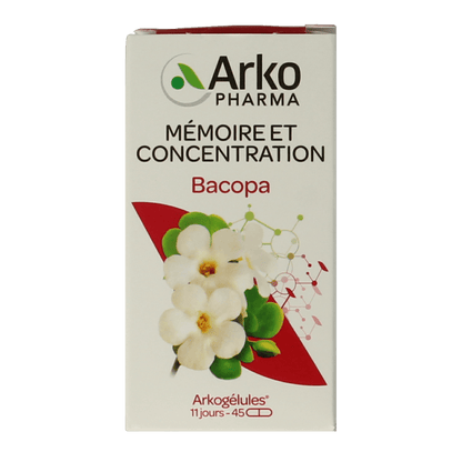 Arkocaps Bacopa 45 Capsules - DrogistWereld