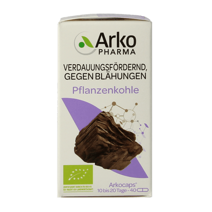 Arkocaps Plantaardige kool bio 40 Capsules - DrogistWereld