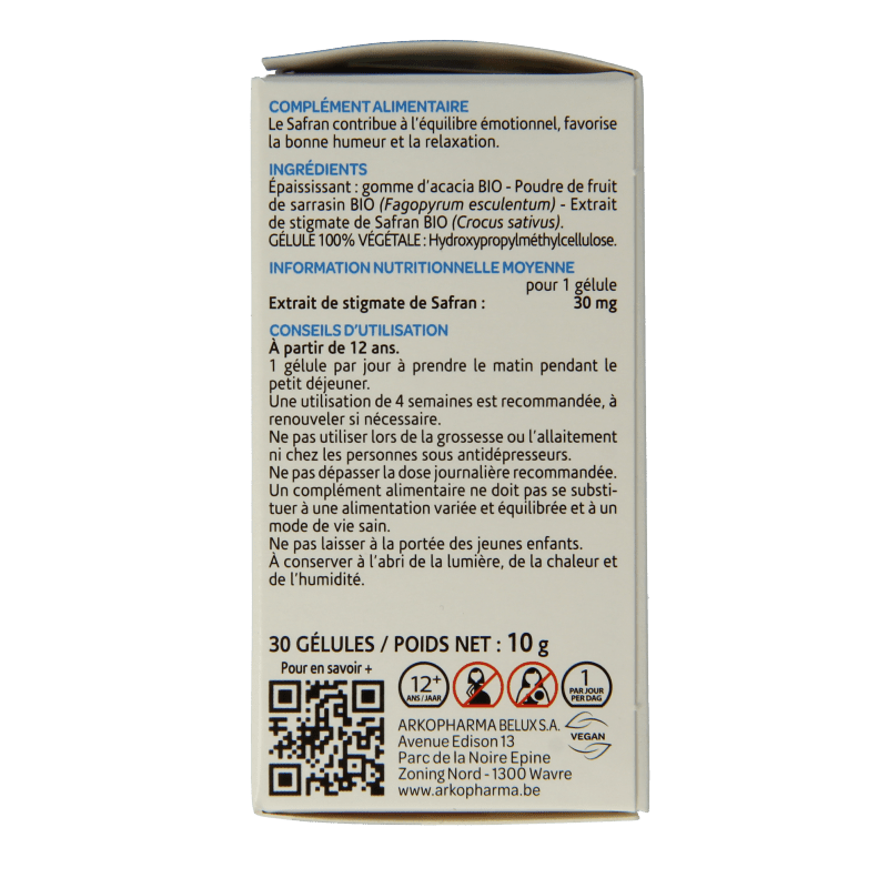 Arkocaps Saffraan bio 30 Capsules - DrogistWereld