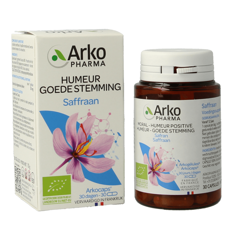 Arkocaps Saffraan bio 30 Capsules - DrogistWereld