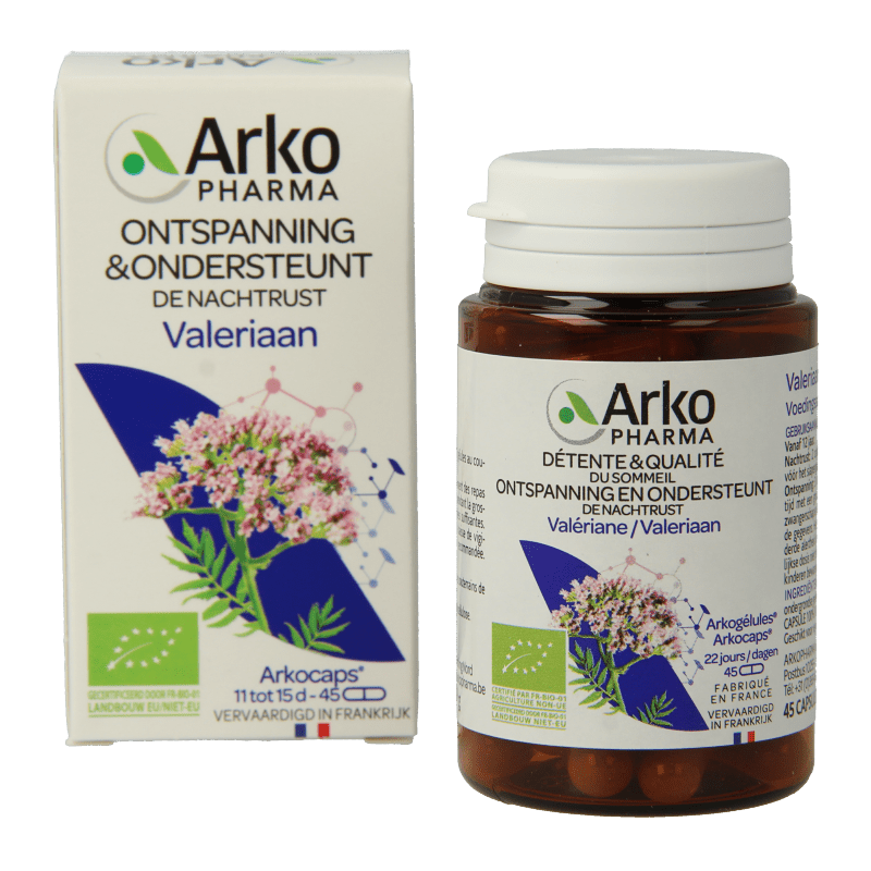 Arkocaps Valeriaan bio 45 Capsules - DrogistWereld
