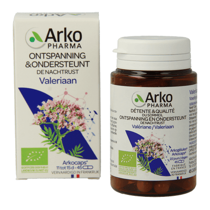 Arkocaps Valeriaan bio 45 Capsules - DrogistWereld