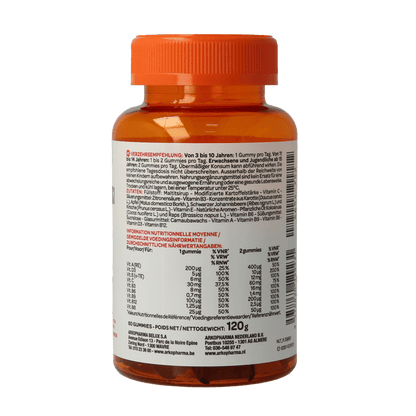 Arkovital Vitamines junior 60 Gummies - DrogistWereld