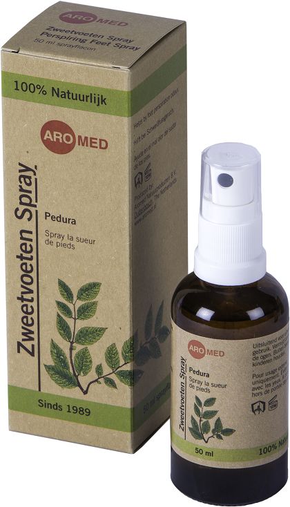 Aromed Pedura Zweetvoetenspray 50 Milliliter - DrogistWereld