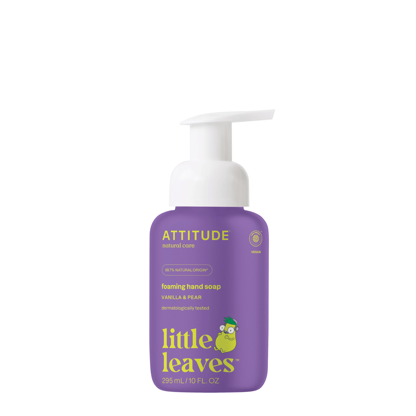 Attitude Handzeep little leaves vanille & peer 295 Milliliter - DrogistWereld