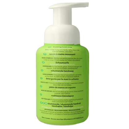 Attitude Handzeep little leaves watermeloen kokos 295 Milliliter - DrogistWereld