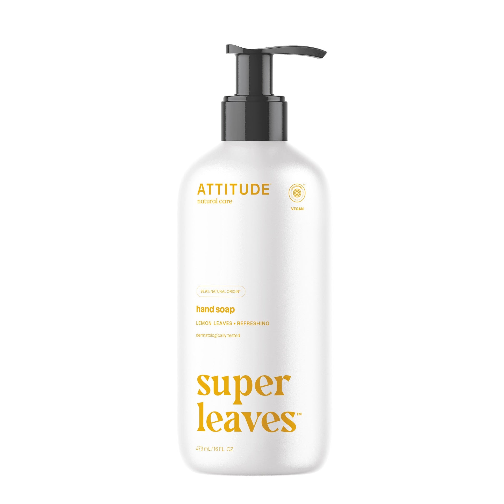 Attitude Handzeep super leaves lemon leaves 473 Milliliter - DrogistWereld