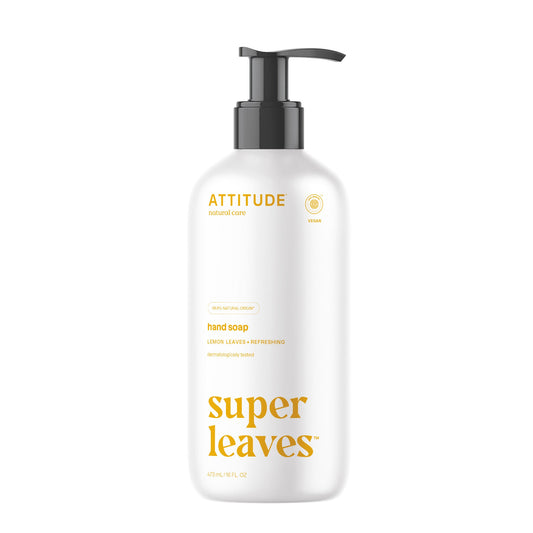 Attitude Handzeep super leaves lemon leaves 473 Milliliter - DrogistWereld
