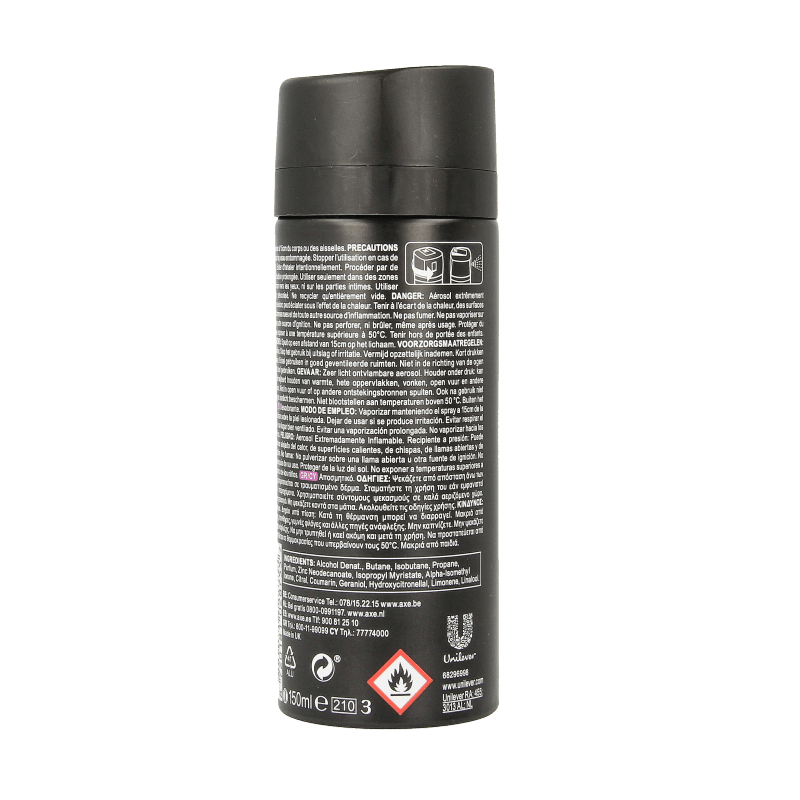 AXE Deodorant bodyspray excite 150 Milliliter - DrogistWereld