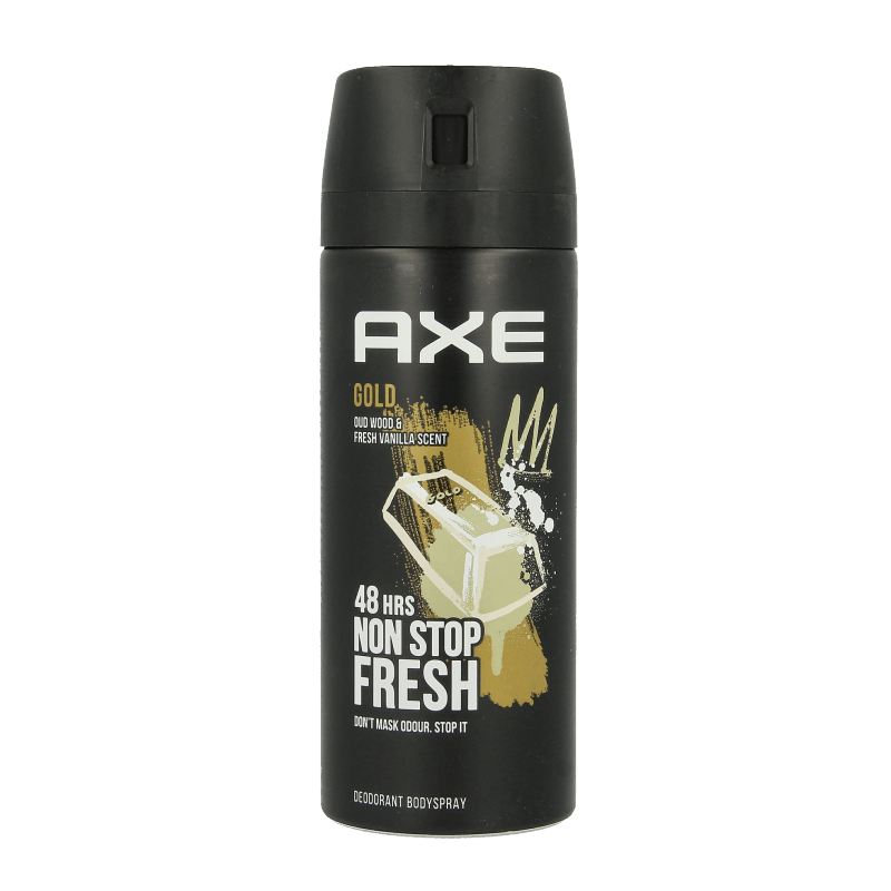 AXE Deodorant bodyspray gold 150 Milliliter - DrogistWereld