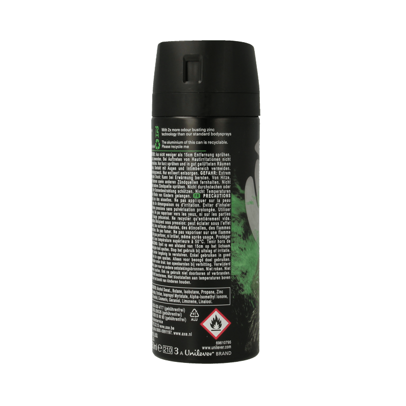 AXE Deodorant bodyspray kenobi green geranium 150 Milliliter - DrogistWereld