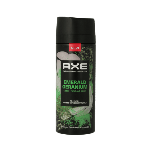 AXE Deodorant bodyspray kenobi green geranium 150 Milliliter - DrogistWereld