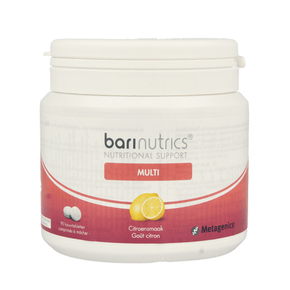 Barinutrics Multi citroen 90 Kauwtabletten - DrogistWereld