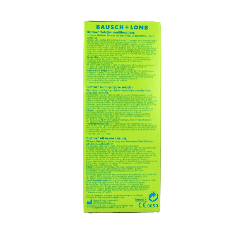 Bausch & Lomb Biotrue multi purpose 300 Milliliter - DrogistWereld