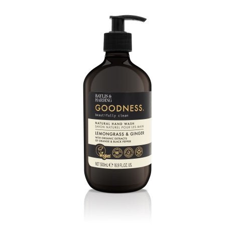 Baylis & Harding Hand wash goodness lemongrass & ginger 500 Milliliter - DrogistWereld