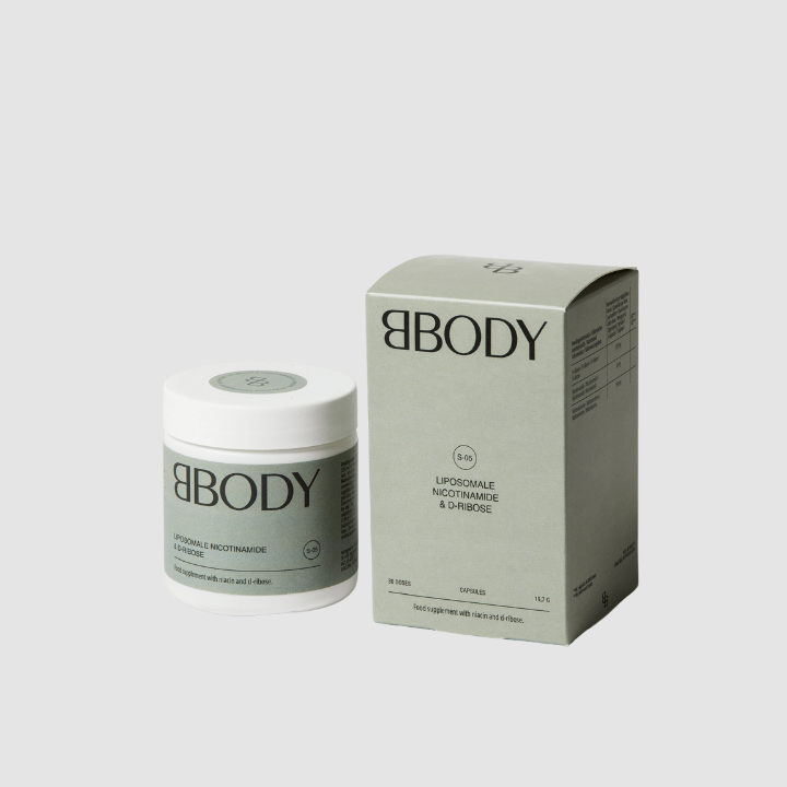 BBody Liposomale nicotinamide & D - ribose 30 Capsules - DrogistWereld