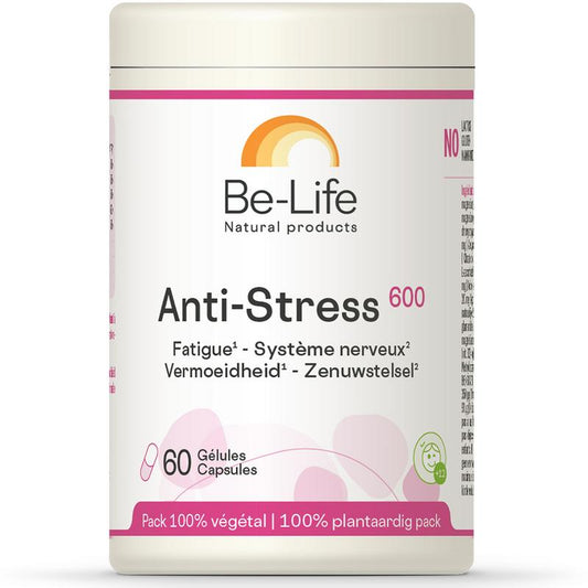 Be - Life Anti - stress 600 60 Softgels - DrogistWereld