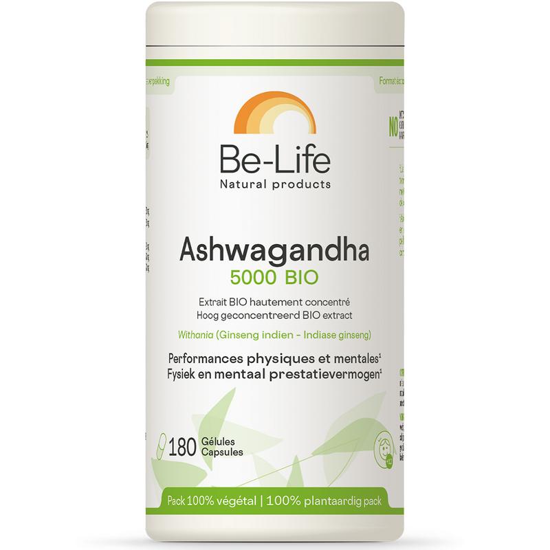 Be - Life Ashwagandha bio 180 Capsules - DrogistWereld