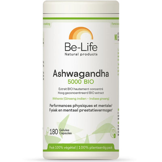 Be - Life Ashwagandha bio 180 Capsules - DrogistWereld