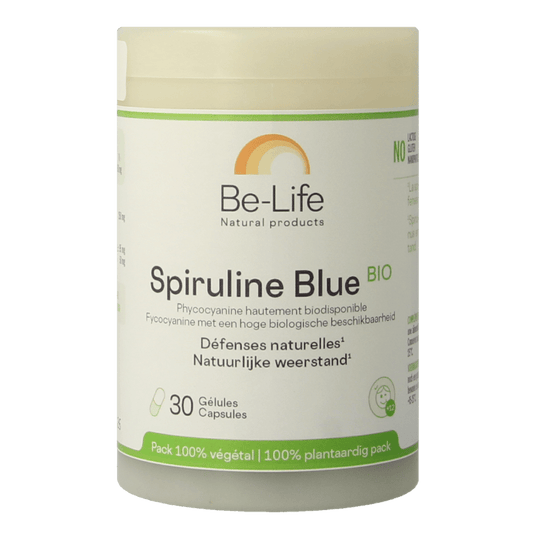 Be - Life Blauwe spirulina bio 30 Capsules - DrogistWereld