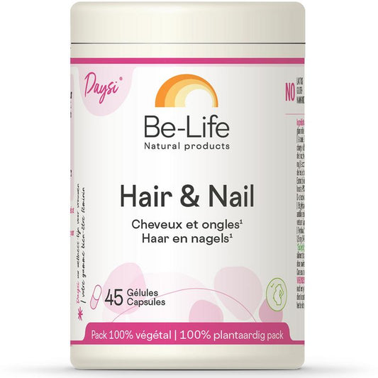 Be - Life Hair & nail bio 45 Softgels - DrogistWereld