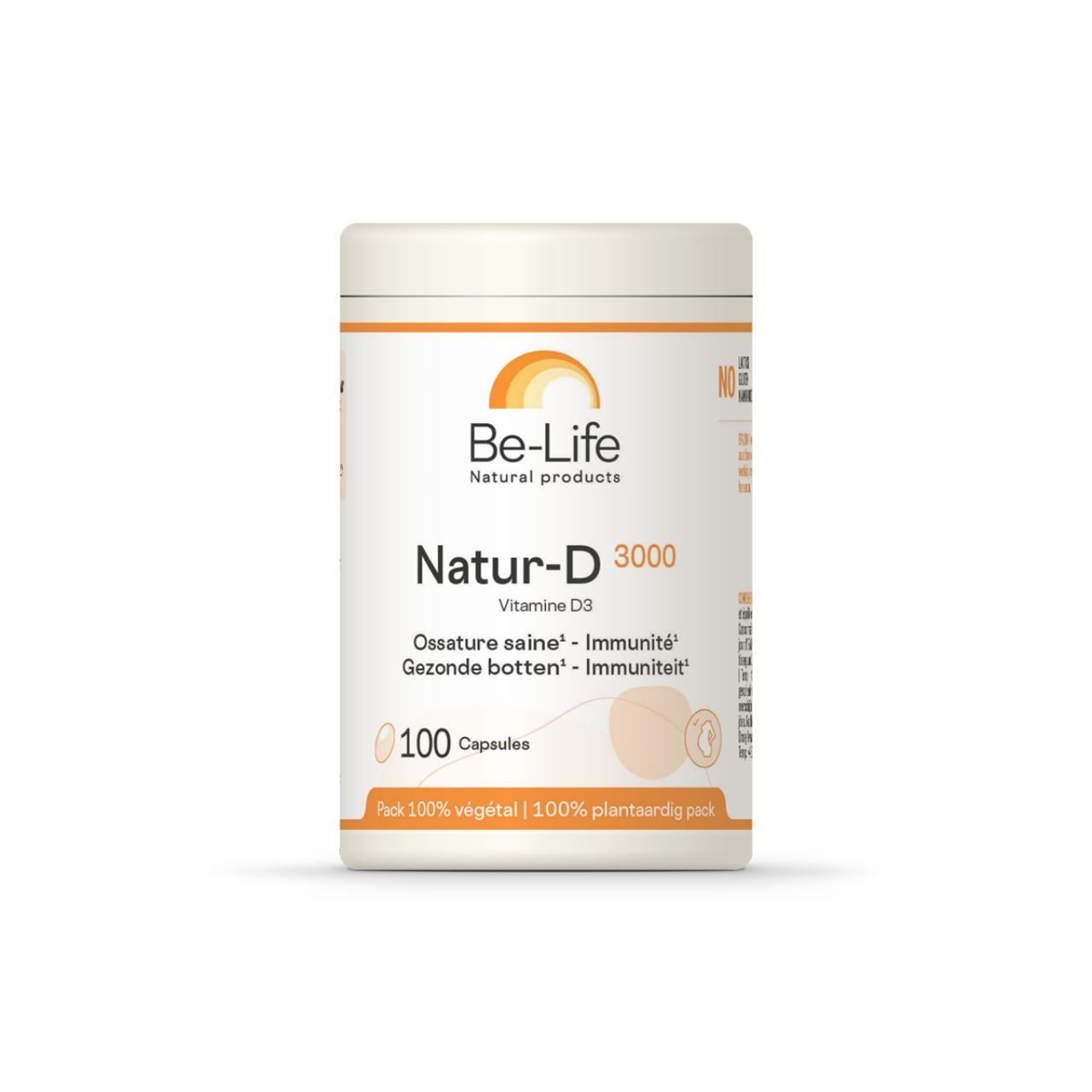 Be - Life Natur - D 3000 100 Capsules - DrogistWereld