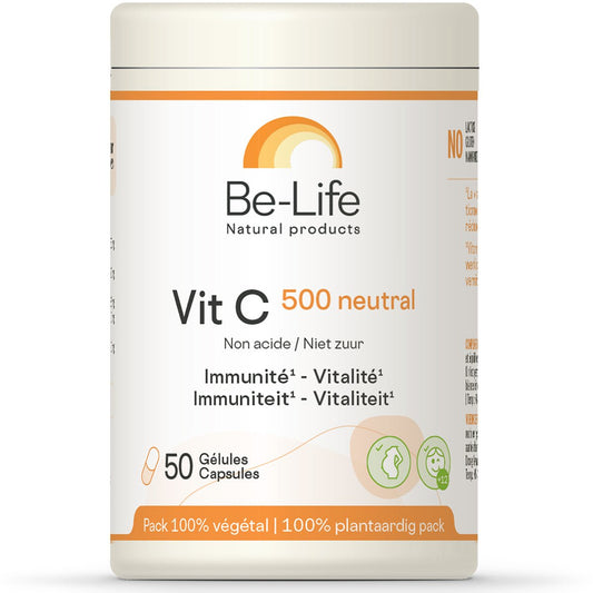 Be - Life Vitamine C 500 neutral 50 Capsules - DrogistWereld