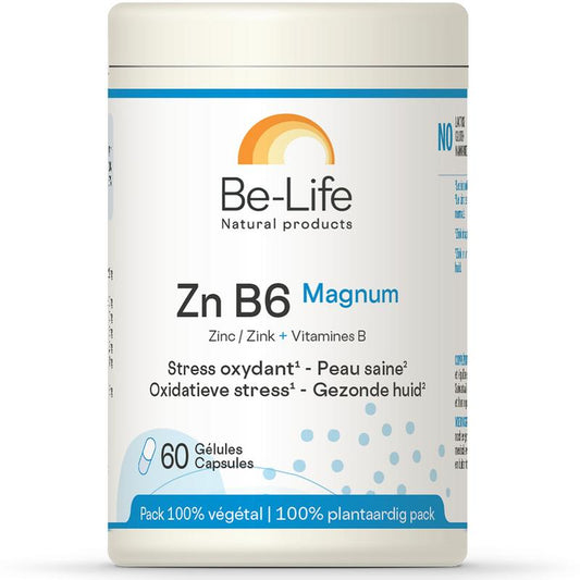 Be - Life Zn B6 magnum 60 Softgels - DrogistWereld