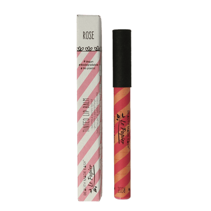 Beauty Made Easy Le papier lipbalm tinted rose 6 Gram - DrogistWereld