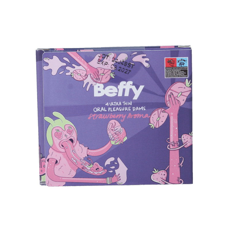 Beffy Beflapjes 4 strawberry 4 Stuks - DrogistWereld