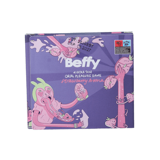 Beffy Beflapjes 4 strawberry 4 Stuks - DrogistWereld