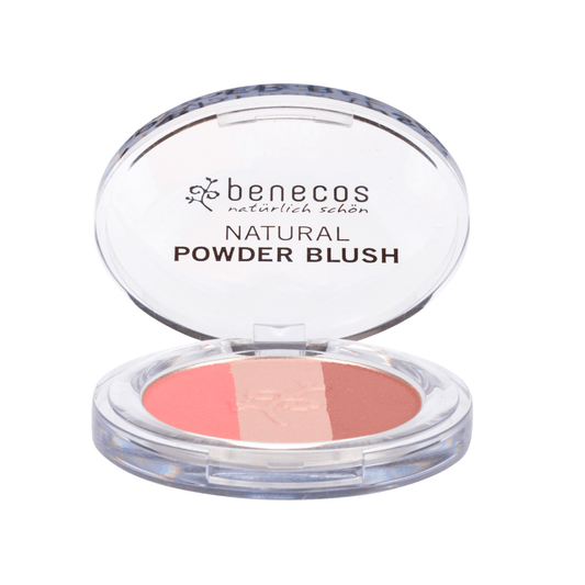 Benecos natural beauty Natural compact blush trio - fall in love 5 Gram - DrogistWereld