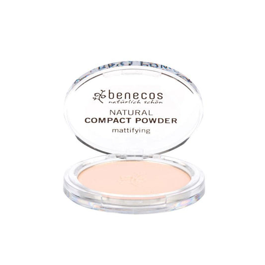 Benecos natural beauty Natural compact powder fair 9 Gram - DrogistWereld