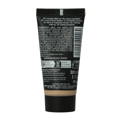 Benecos natural beauty Natural creamy make up foundation caramel 30 Milliliter - DrogistWereld