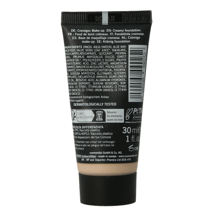 Benecos natural beauty Natural creamy make up foundation nude 30 Milliliter - DrogistWereld