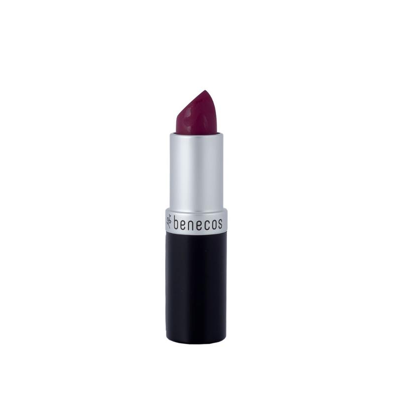 Benecos natural beauty Natural lipstick mat very berry 1 Stuks - DrogistWereld