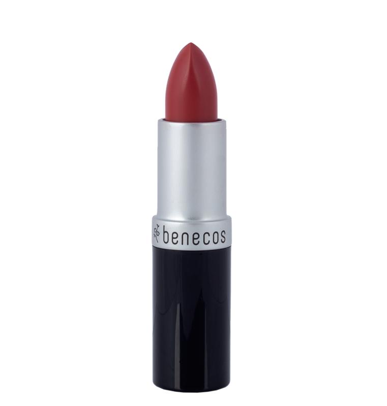 Benecos natural beauty Natural lipstick soft coral 1 Stuks - DrogistWereld