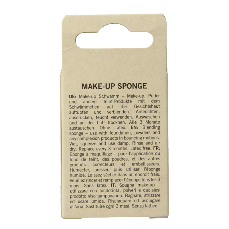 Benecos natural beauty Natural make - up sponge 1 Stuks - DrogistWereld