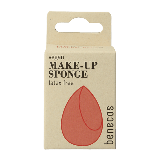 Benecos natural beauty Natural make - up sponge 1 Stuks - DrogistWereld