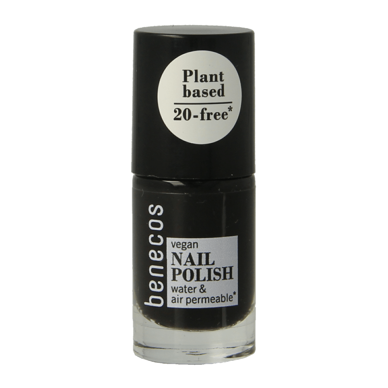 Benecos natural beauty Vegan nail polish licorice 20 - free plantbased 5 Milliliter - DrogistWereld