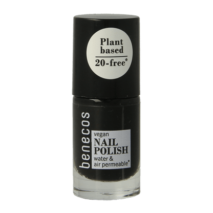 Benecos natural beauty Vegan nail polish licorice 20 - free plantbased 5 Milliliter - DrogistWereld