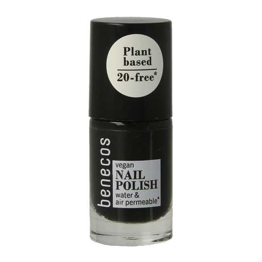 Benecos natural beauty Vegan nail polish licorice 20 - free plantbased 5 Milliliter - DrogistWereld