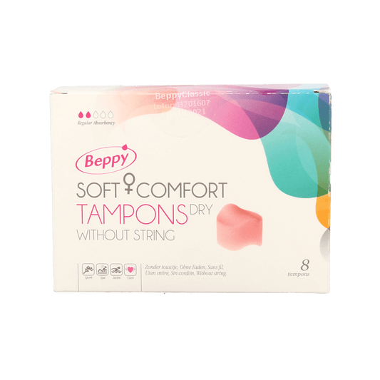 Beppy Soft+ comfort tampons dry 8 Stuks - DrogistWereld