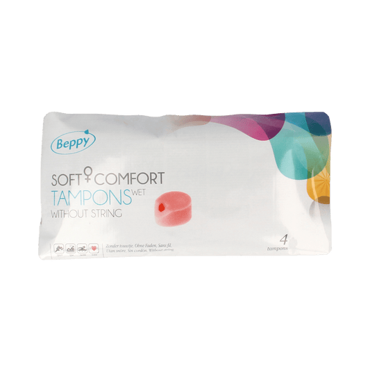 Beppy Soft+ comfort tampons wet 4 Stuks - DrogistWereld