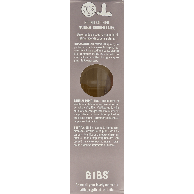 Bibs Fopspeen maat 2 woodchuck/blush 2 pack 2 Stuks - DrogistWereld
