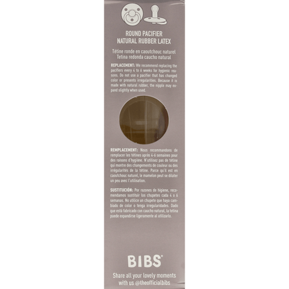 Bibs Fopspeen maat 2 woodchuck/blush 2 pack 2 Stuks - DrogistWereld
