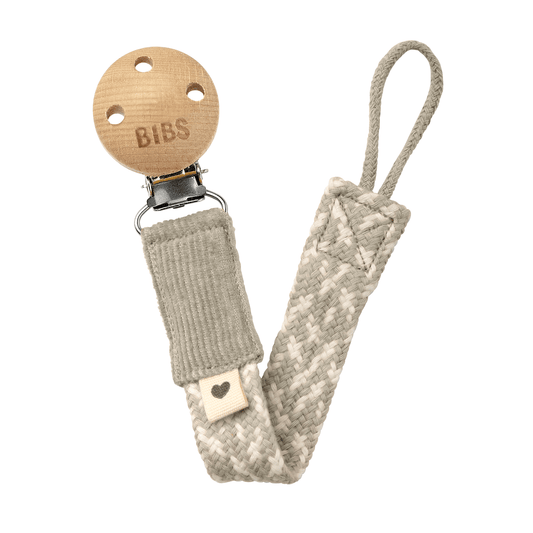 Bibs Pacifier clip sand/ivory 1 Stuks - DrogistWereld