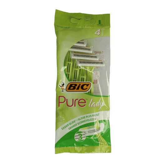 BIC Pure lady pouch 4 Stuks - DrogistWereld