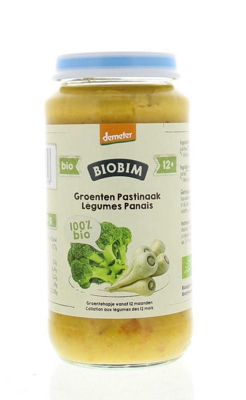 Biobim Groenten pastinaak 10 maanden demeter bio 250 Gram - DrogistWereld