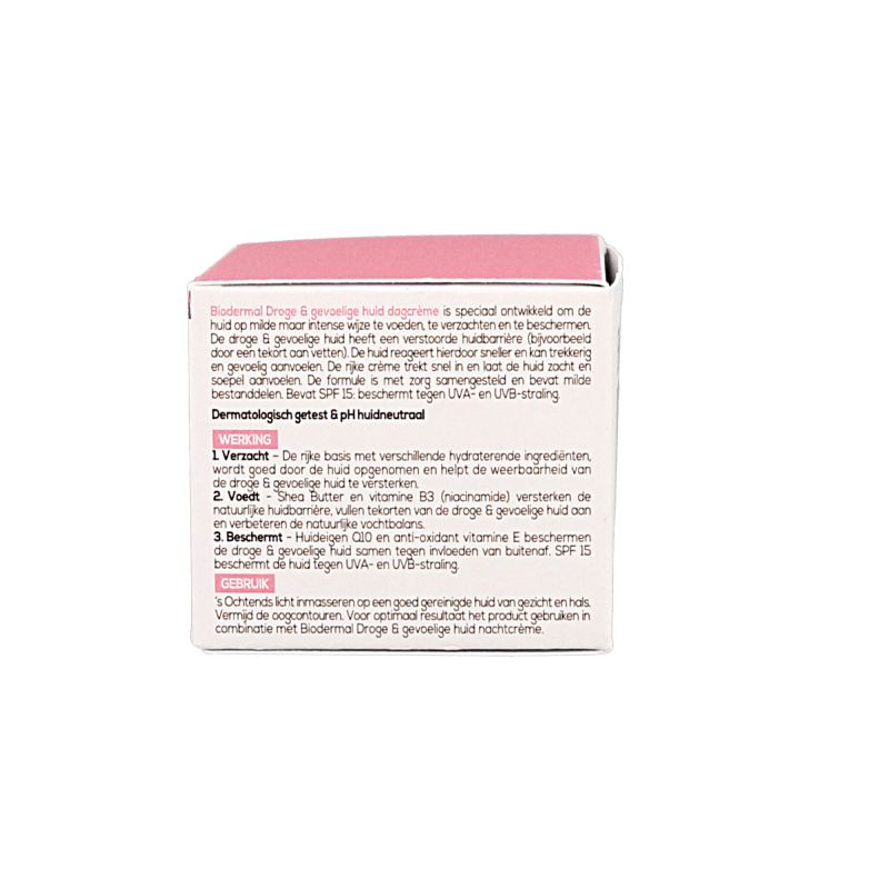 Biodermal Dagcreme droge en gevoelige huid 50 Milliliter - DrogistWereld